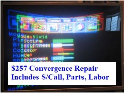 Sony 51WS500 Convergence Fault